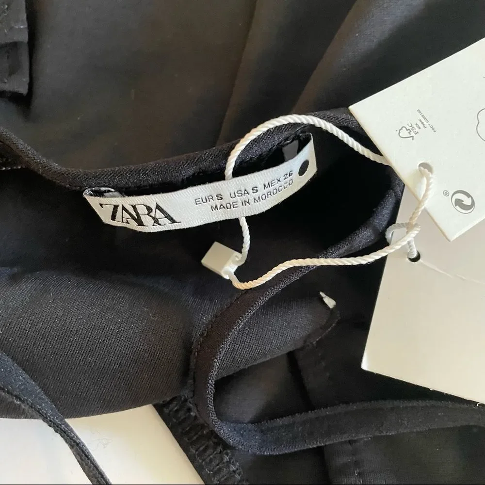 ZARA Ruffle Bodysuit - Picture 7 of 16